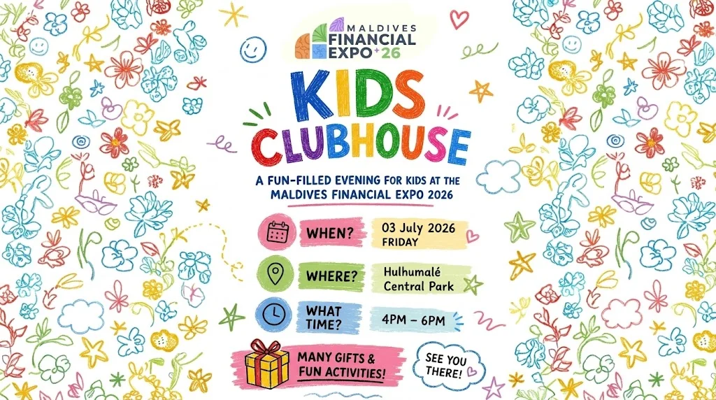 Kids Clubhouse — a fun-filled evening for kids at the Maldives Financial Expo 2026